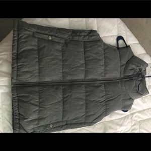 Gray vest
